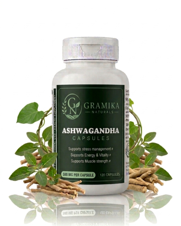 ashwagandha Gramika Naturals Ashwagandha Capsules
