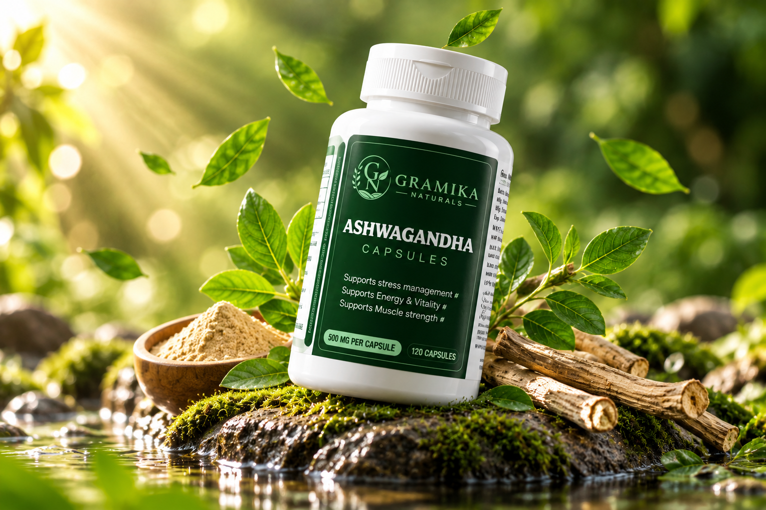 Gramika Naturals Ashwagandha Capsules